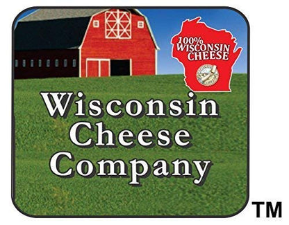 Wisconsin Deluxe Colby Longhorn Cheese, Sausage & Cracker Gift Box, A Great Gift Baskets for Birthdays or Mother's Day.