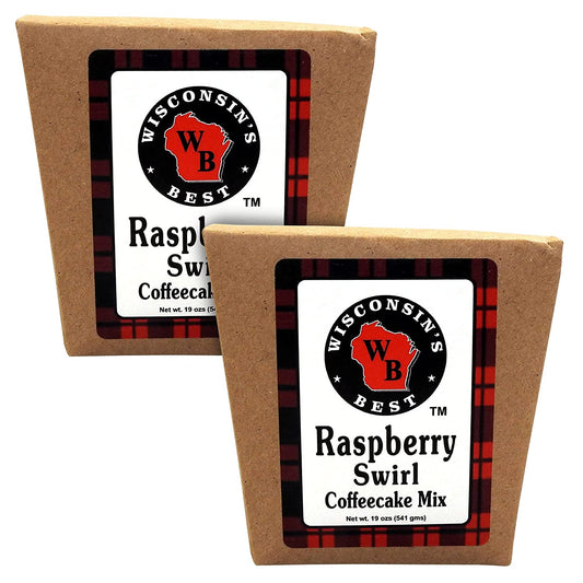 Wisconsin's Best Raspberry Swirl Coffeecake Mix