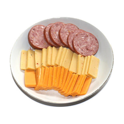 WISCONSIN BIG SPECIALTY CHEESE, CRACKER & SAUSAGE GIFT - PERFECT GIFT FOR BIRTHDAYS OR MOTHER'S DAY