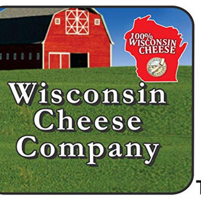 Wisconsin Gourmet Gift Basket - Cheese, Cracker and Dipping Pretzel Gift Box. A Great Gift for Birthdays or Mother's Day.