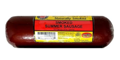 Wisconsin Ultimate Mancave Summer Sausage & Pepper Jack & Cheddar Cheese & Cracker Gift Box, Great Family Gourmet Gift