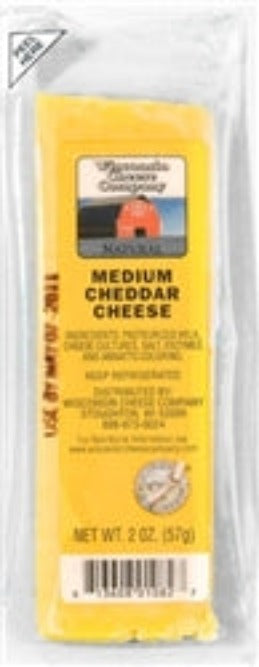 Medium Cheddar Cheese Snack Sticks