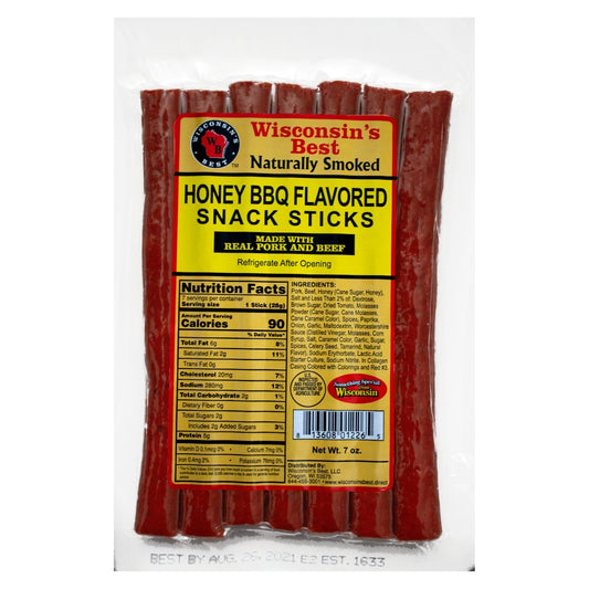 Honey BBQ Flavored Snack Sticks