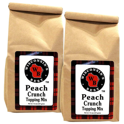 Wisconsin's Best Peach Crunch Topping Mix