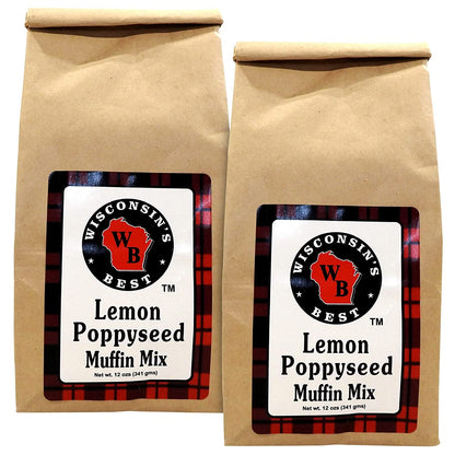 Wisconsin's Best Lemon Poppyseed Muffin Mix