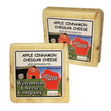 Apple Cinnamon Cheddar Cheese Blocks, 7.5 oz. Per Block, Wisconsin Cheese Company™