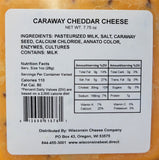 Caraway Cheddar Cheese Blocks, 7.75 oz. Per Block, Wisconsin Cheese Company™