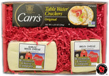 CLASSIC WISCONSIN BRICK CHEESE AND CRACKER GIFT - A GREAT BIRTHDAY CHEESE GIFT