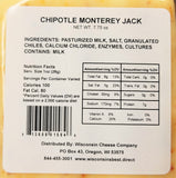 Chipotle Monterey Jack Cheese, 7.75 oz. Per Block, Wisconsin Cheese Company™