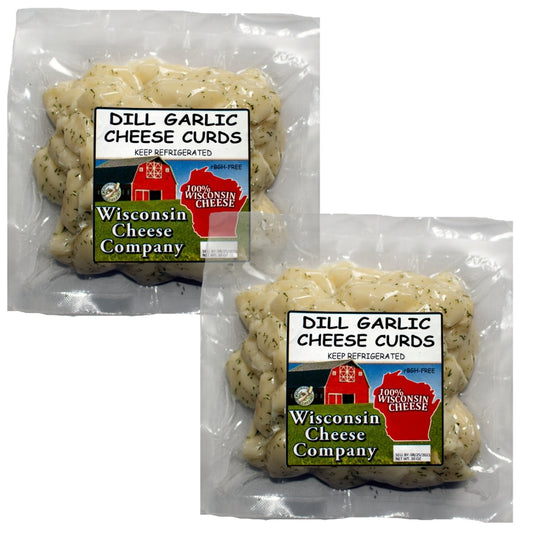 Two packs of Dill Garlic Cheese Curds