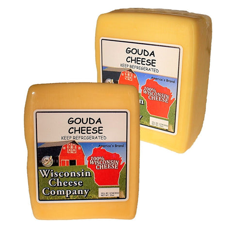 Gouda Cheese Blocks, 15 oz. Per Block, Wisconsin Cheese Company™