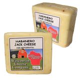Habanero Jack Cheese Blocks, 15 oz. Per Block, Wisconsin Cheese Company™ Spicy Cheese and Cracker Snack