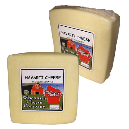 Two blocks of Havarti Cheese