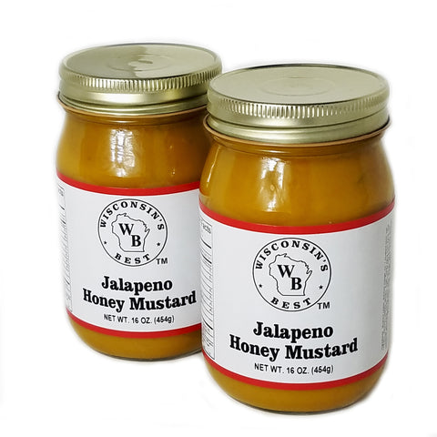 Jalapeno Honey Mustard 16 oz. (2 Pack), Wisconsin's Best™