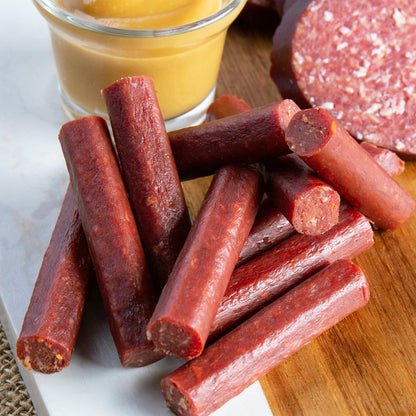 Garlic Sausage Stick 7 oz, 1 Count, Wisconsin's Best™ Meat Snack Sticks