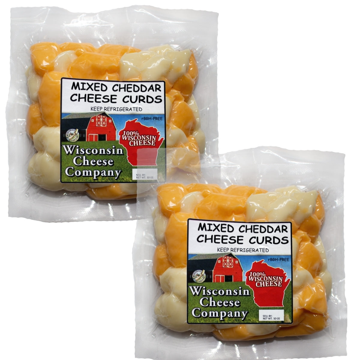 Mixed Cheddar Cheese Curds