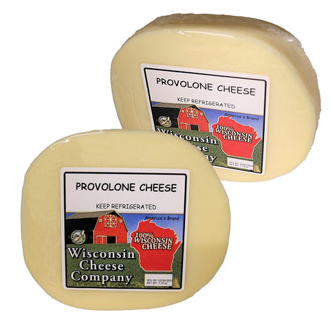 Provolone Cheese Blocks, 7 oz. Per Block, Wisconsin Cheese Company™ Sandwich Cheese Favorite