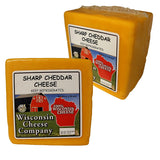 Sharp Cheddar Cheese Blocks, 15 oz. Per Block, Wisconsin Cheese Company™ Best Cheese and Cracker Snack