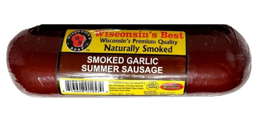Smoked Garlic Summer Sausage