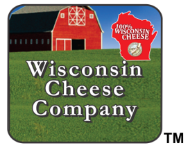 Bacon & Onion Cheddar Cheese Blocks, 7 oz. Per Block, Wisconsin Cheese Company™ Cheese and Cracker Snack